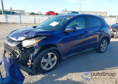 2016 Honda Hr-V Ex-L из США, поврежденный, VIN 3CZRU5H70GM728168